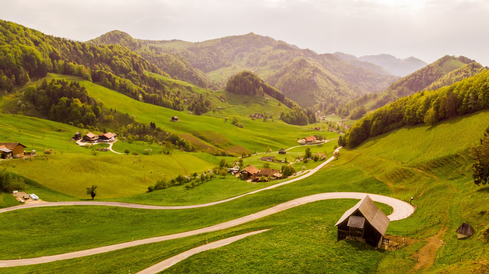 village landscape